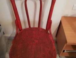 Old style wooden chair