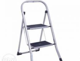 Metal ladder escabeau