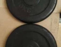 20 kg rubber plates