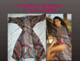 Silk cardigan beach cover up high quality