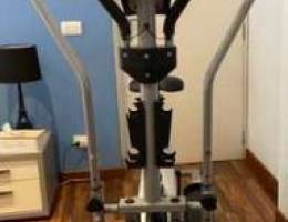 Elliptical gym bike