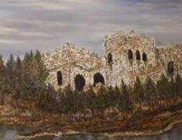 Old castle 40Ã—100cm