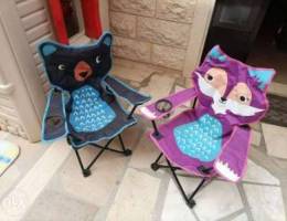 2 camping chair for kids 180000 fi deliver...