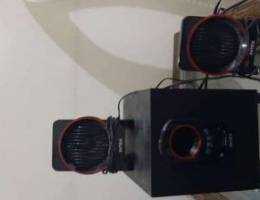 Bass with speaker good condition