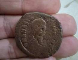 Ancient Byzantine Bronze coin for Emperor ...