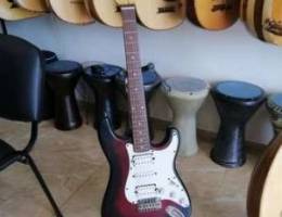 Used electric guitar