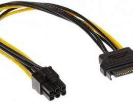 Sata to 6 pin connector