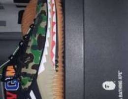 DAME 4 Adidas x Bape camo BLACK/GREEN/GUM ...