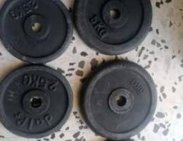 Weights for sale(90kg) can be sold separat...