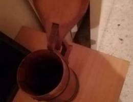 Wooden beer big mug