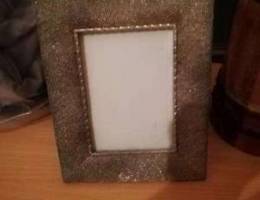 Photo frame silver plated