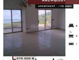 Apartment for sale in Aachqout, 170 SQM. R...