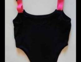 Black and pink bodysuit