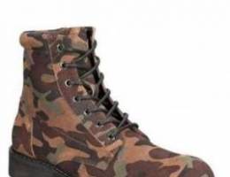 INC wilder camo army boots