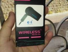 Wireless Aux + Mic New