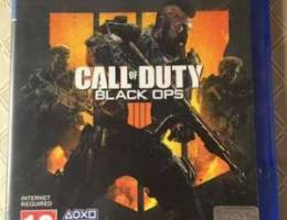 Cod black ops 4 for PS4 (price 90.000)