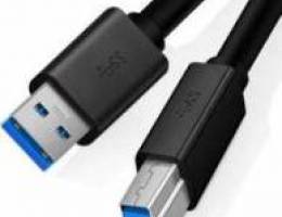 USB Cable Male A to Male B Monitor Cable