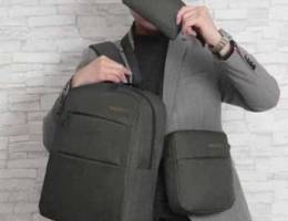 Backpack + Handbag + Pencil case