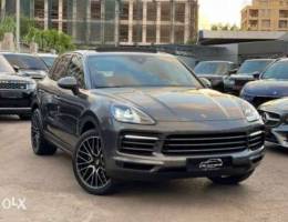 2019 Porsche Cayenne Gray on Red from Pors...