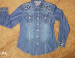 Chemise jeans high quality size medium