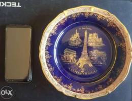 Golden plated limoges