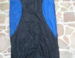 blue black sleeping bag