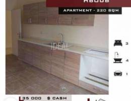 220 SQM apartment for sale in Hboub. REF#T...