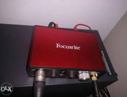 Sound card Focusrite scarlett solo 2nd gen