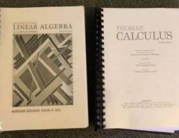 Calculus/ elementary linear algebra