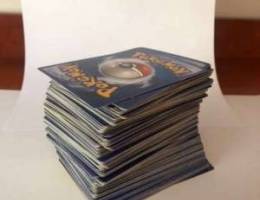 large box of pokemon playing cards + winne...