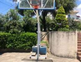 Used mike sport basketball hoop