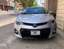 toyota corolla S 2015 Ø£Ø¬Ù†Ø¨ÙŠØ©..Ù…Ø¬Ù…Ø±ÙƒØ©