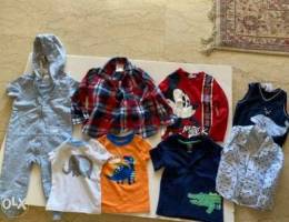 baby boy cloth used but like new each piec...