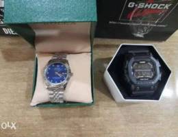 Ø³Ø§Ø¹ØªÙŠÙ† Ù…Ù…ØªØ§Ø²ØªÙŠÙ† ØŒ ÙˆØ­Ø¯Ø© casio g-shock Ùˆ ÙˆØ­Ø¯...