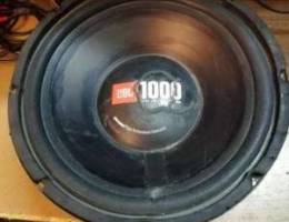 2 sub Wofer Jbl 1000 w 4 ohm made in USA