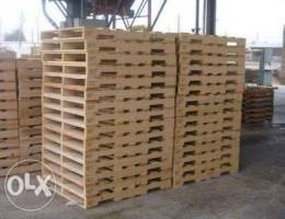 Wood pallets 120*100 like new Ø·Ø¨Ø§Ù„ÙŠ Ø®Ø´Ø¨ Ù¡Ù¢...