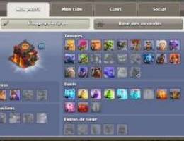 Account clash of clan