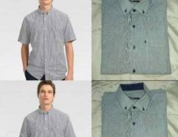 Authentic Grey stripped shirt from Tommy H...