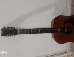 Antique 12 strings guitar