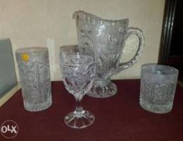 Crystal glassware