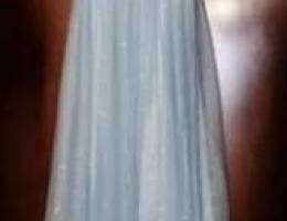 Long blue dress for special occasions