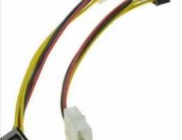 4 pin molex to 6 pin pci