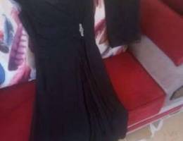 ÙØ³ØªØ§Ù† Ø³Ù‡Ø±Ø© Ø£Ø³ÙˆØ¯ Ù…Ø¹ Ø§Ù„Ø´Ø§Ù„ xl