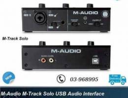 M-Audio M-Track Solo USB Audio Interface,2...