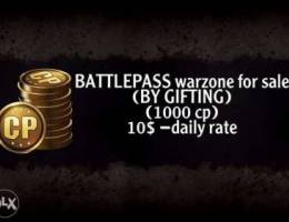 warzone battlepass for sale gifting