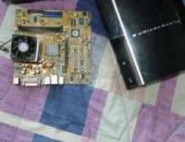 Ps3 fat 2 +Ù…Ø§Ø°Ø± Ø¨ÙˆØ±Ø¯ ÙƒÙ…Ø¨ÙŠÙˆØªØ± Ù‚Ø¯ÙŠÙ… Ù…Ø¹ Ø±Ø§Ù… Ù¢...