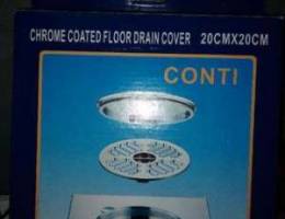 Conti Chrome Coated Floor Drain Cover