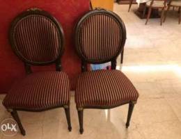 twin antique seats