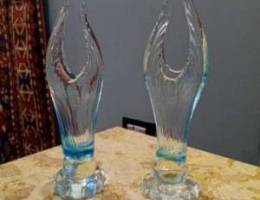 Italian murano blue vases ÙØ§Ø²Ø§Øª Ù…ÙˆØ±Ø§Ù†Ùˆ Ø¥ÙŠØ·...