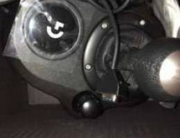 steering wheel Logitech g923 used like new